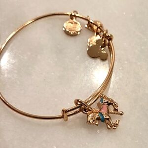 Alex and Ani rose gold Charm Bracelet